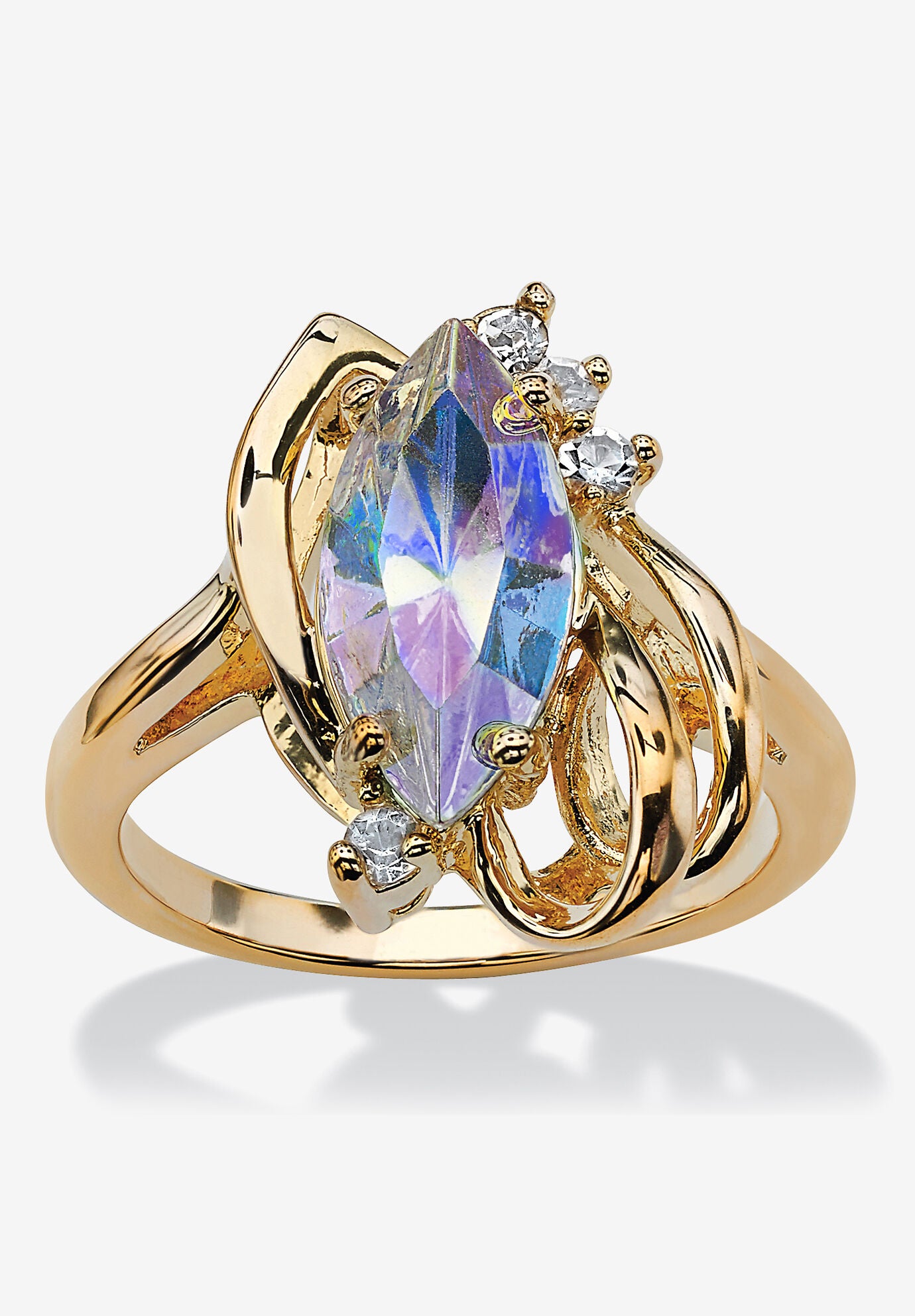 Aurora borealis stone ring shop