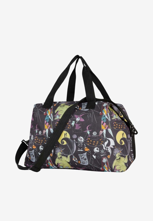 Nightmare Before Christmas Jack Skellington Duffel Bag Travel Weekender Carry-On, GRAY, hi-res image number 0