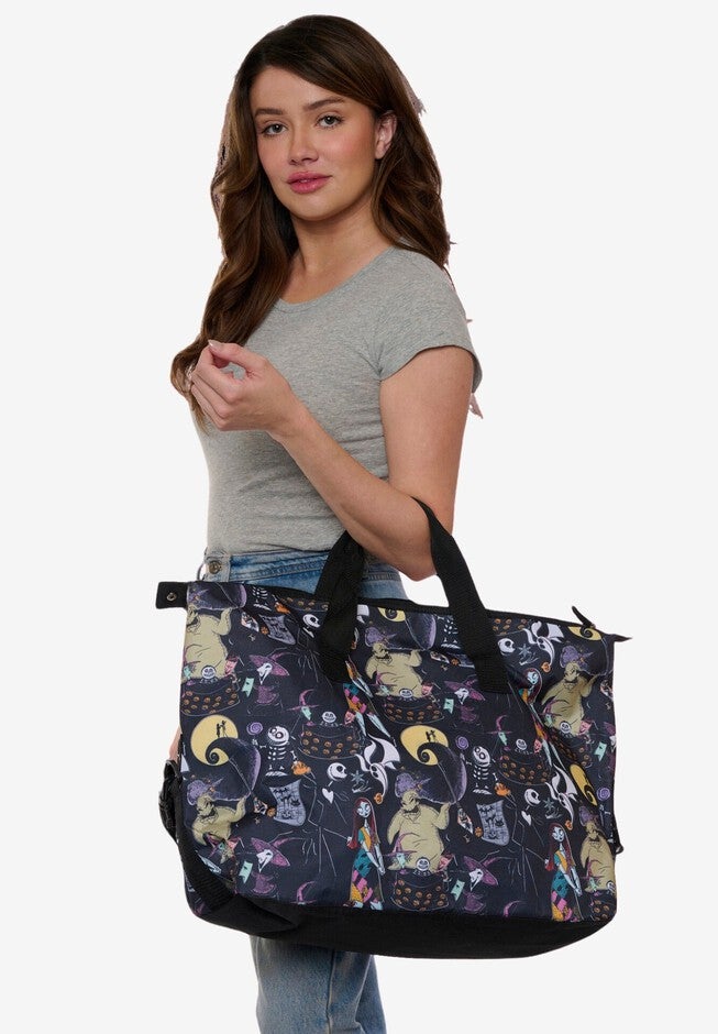 Nightmare Before Christmas Jack Skellington Duffel Bag Travel Weekender Carry-On, , alternate image number 4