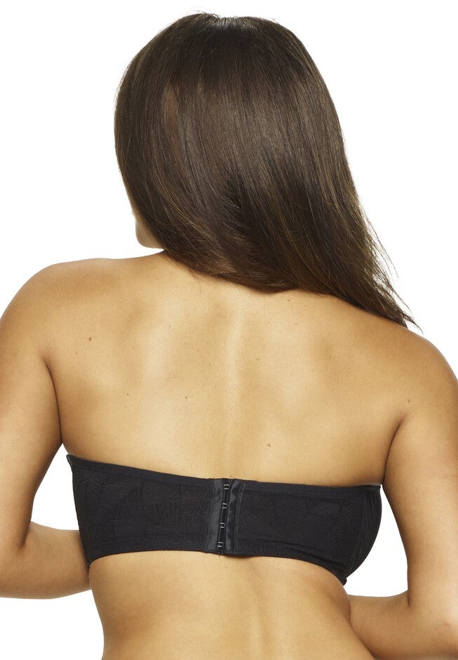 Delightful Seamless Unlined Lace Bandeau, , alternate image number 3
