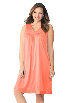 Exquisite Form® Sleeveless Short Sleep Gown