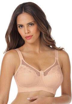 Embroidered Wireless Bra