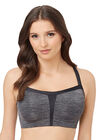 Hi-Impact Sports Bra, CHARCOAL, hi-res image number null