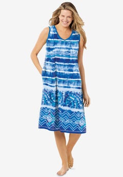 Trapeze V-Neck Short Lounger