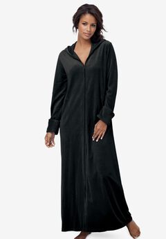 Plus Size Zip Up Robes