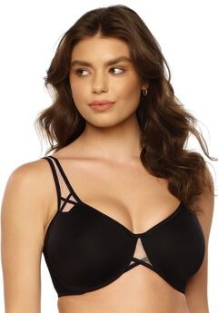 Amaranth Unlined Minimizer Bra