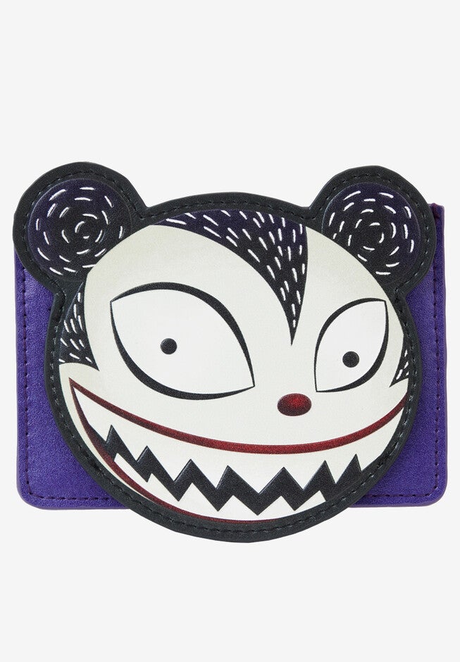 Loungefly X Nightmare Before Christmas Scary Teddy Card Holder Wallet, BLACK, hi-res image number null