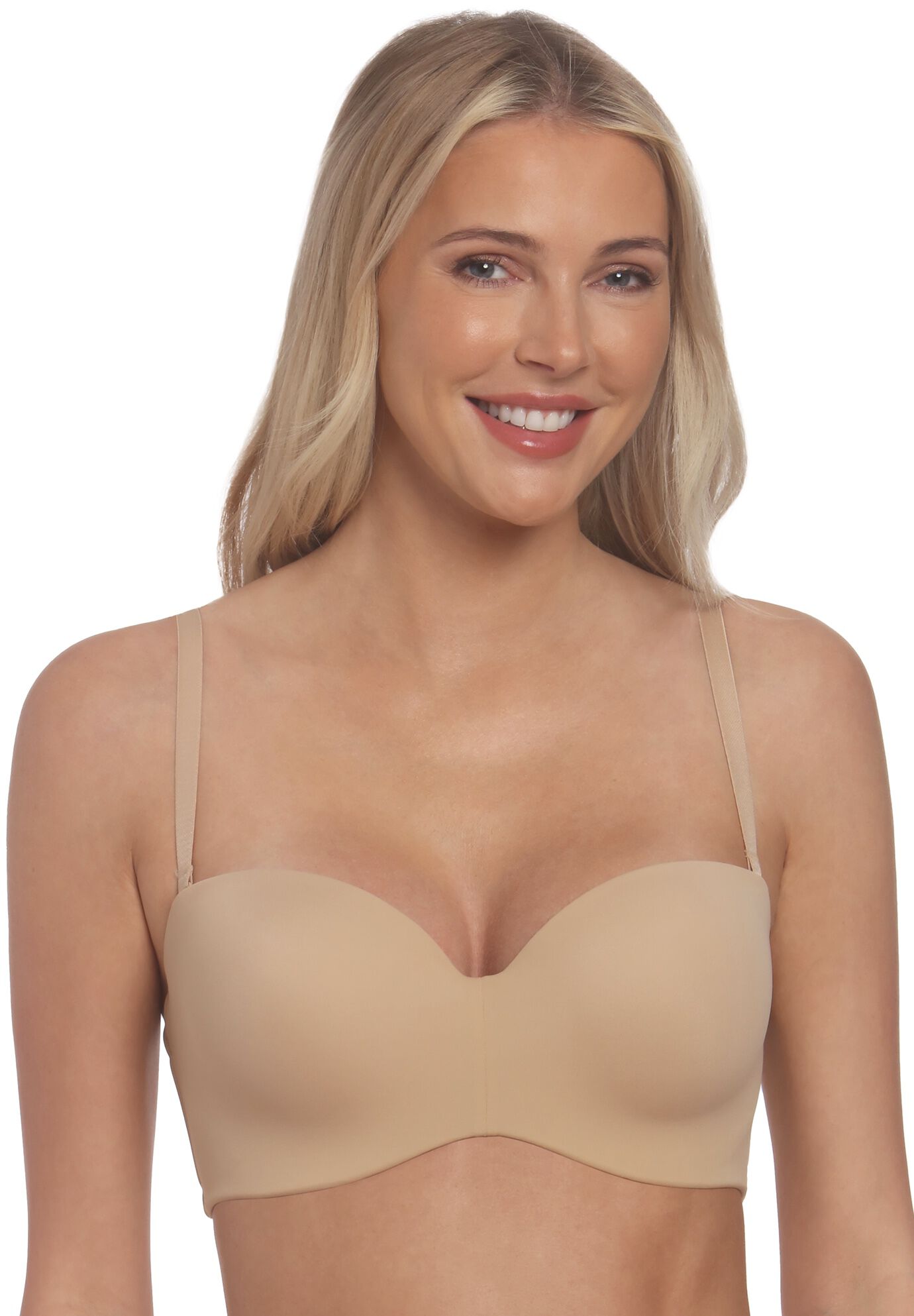 Bella Seamless Hidden Wire Strapless Bra, , alternate image number 13