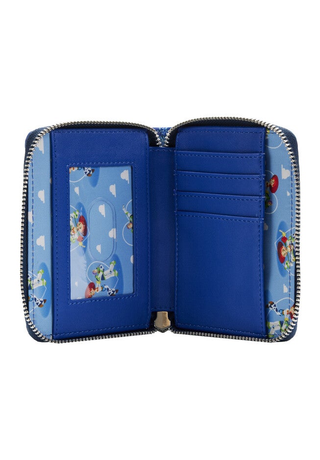 Loungefly X Pixar Zip Around Wallet Toy Story Buzz Jessie Woody, , alternate image number null