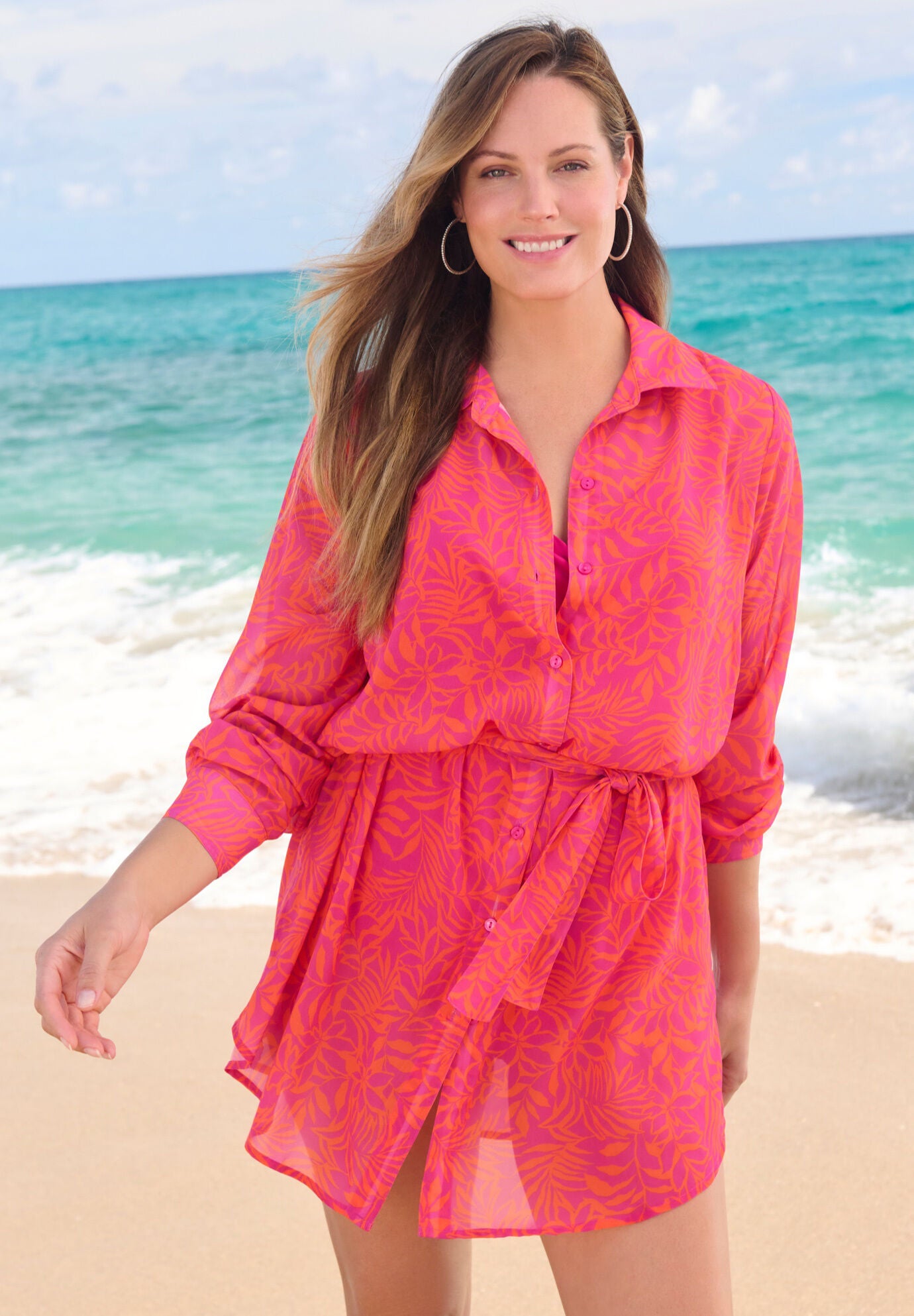 Catherines swimsuit coverups discount