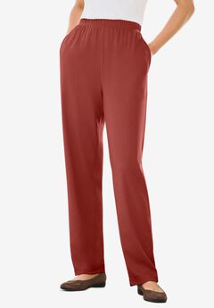 Plus Size Red Pants