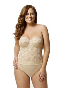 Make it Lace Strapless Longline 6621