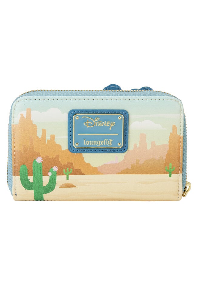 Loungefly X Disney Western Mickey & Minnie Mouse Zip Around Wallet, , on-hover image number 1