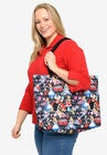 Disney Alice In Wonderland Tote Bag Travel Beach Cheshire Cat Queen Of Hearts Tote Bag, MULTI, hi-res image number null