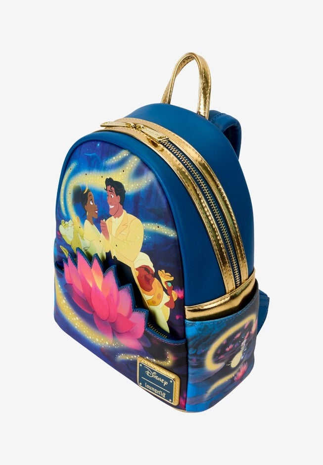 Loungefly x Disney Princess And The Frog Mini Backpack, BLACK, alternate image number null