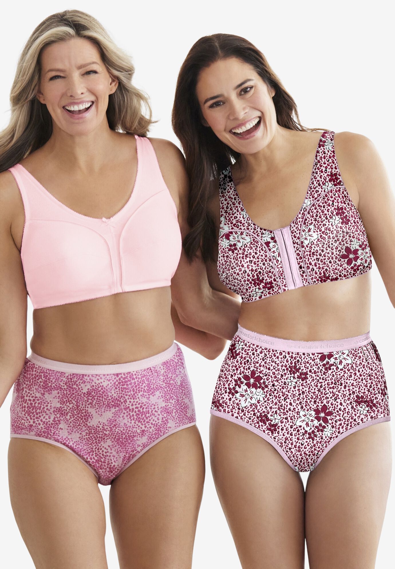 Comfort Choice&reg; Front-Close Wireless Posture Bra, , alternate image number 3