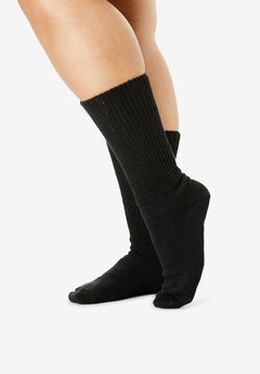 2-Pack Open Weave Extra Wide Socks
