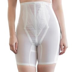 Extra Firm Shaping High Waist Thigh Shaper with Side Zipper