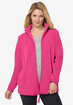 Zip-Front Microfleece Jacket