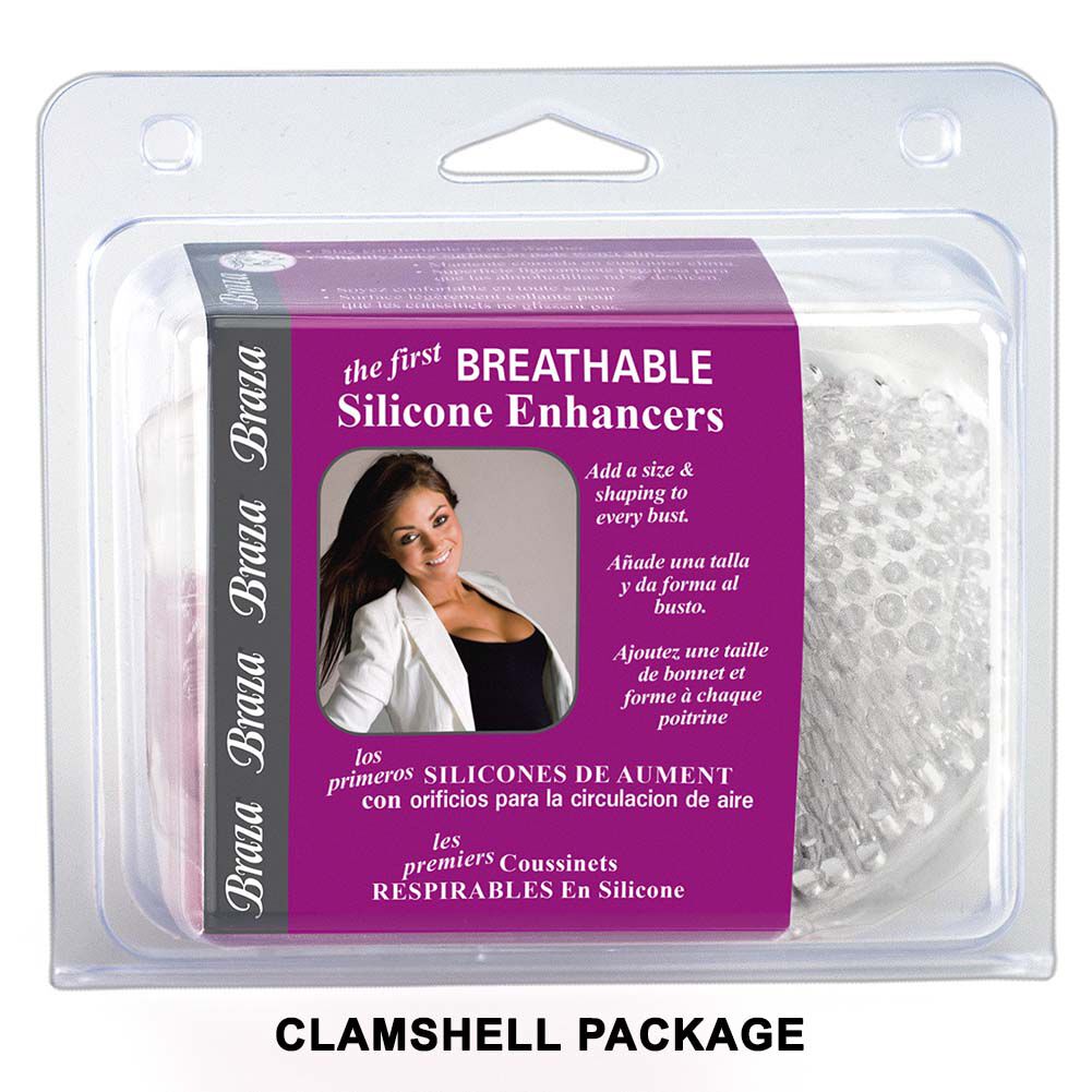 Breathable Silicone Enhancer, CLEAR, alternate image number 4
