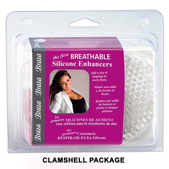 Breathable Silicone Enhancer, CLEAR, alternate image number 4