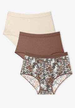 Cotton/Spandex Panty 3-Pack