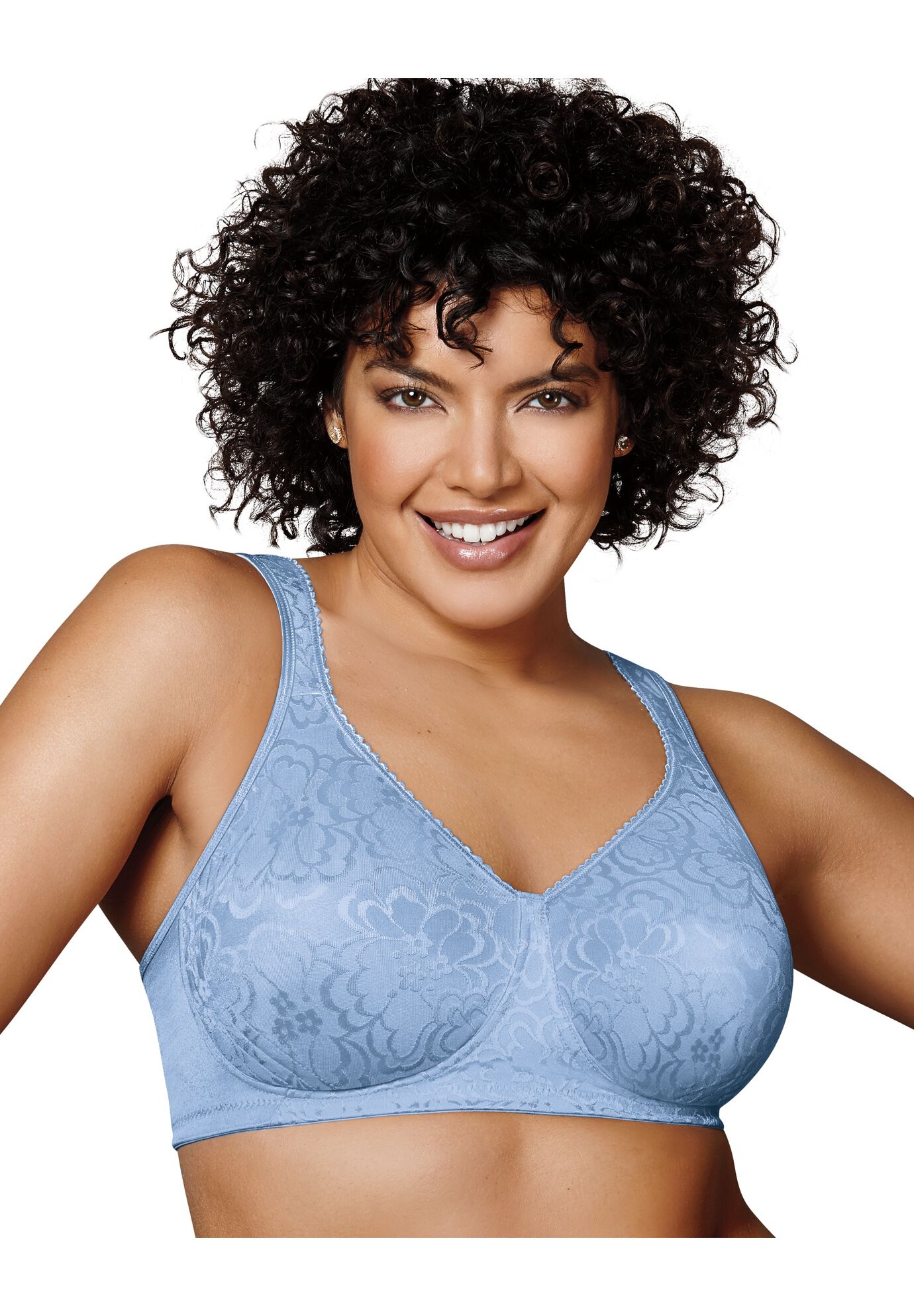 Playtex&reg; 18 Hour Ultimate Lift & Support Wirefree Bra, ZEN BLUE, hi-res image number 0