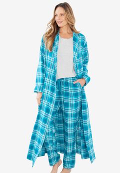 Long Flannel Robe