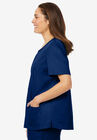 Scoopneck Scrub Top, , alternate image number null