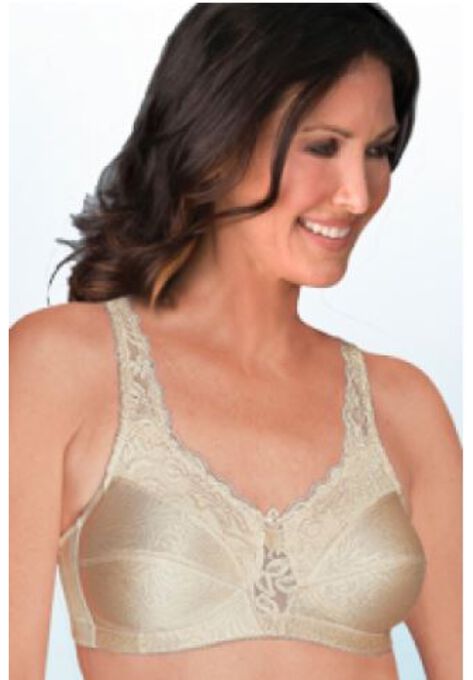 Stretch Lace Bra, IVORY, hi-res image number null