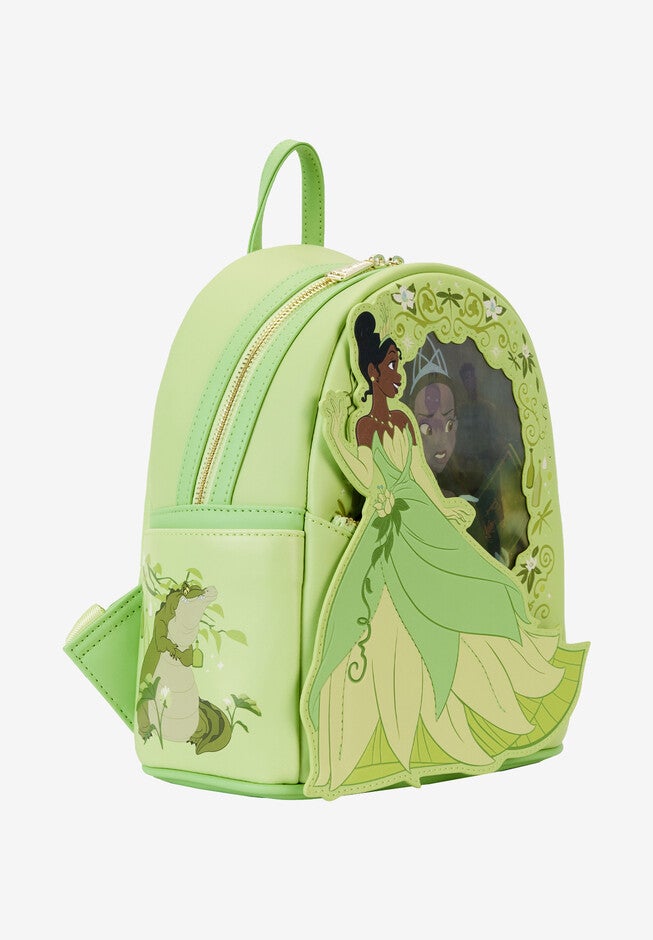 Loungefly X Disney Princess And The Frog Tiana Lenticular Mini Backpack, , alternate image number 5