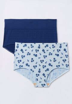 Pointelle Seamless Brief 2-PK