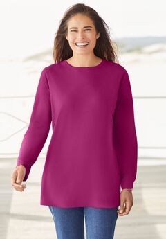 Plus Size Long Sleeve Cotton Shirts