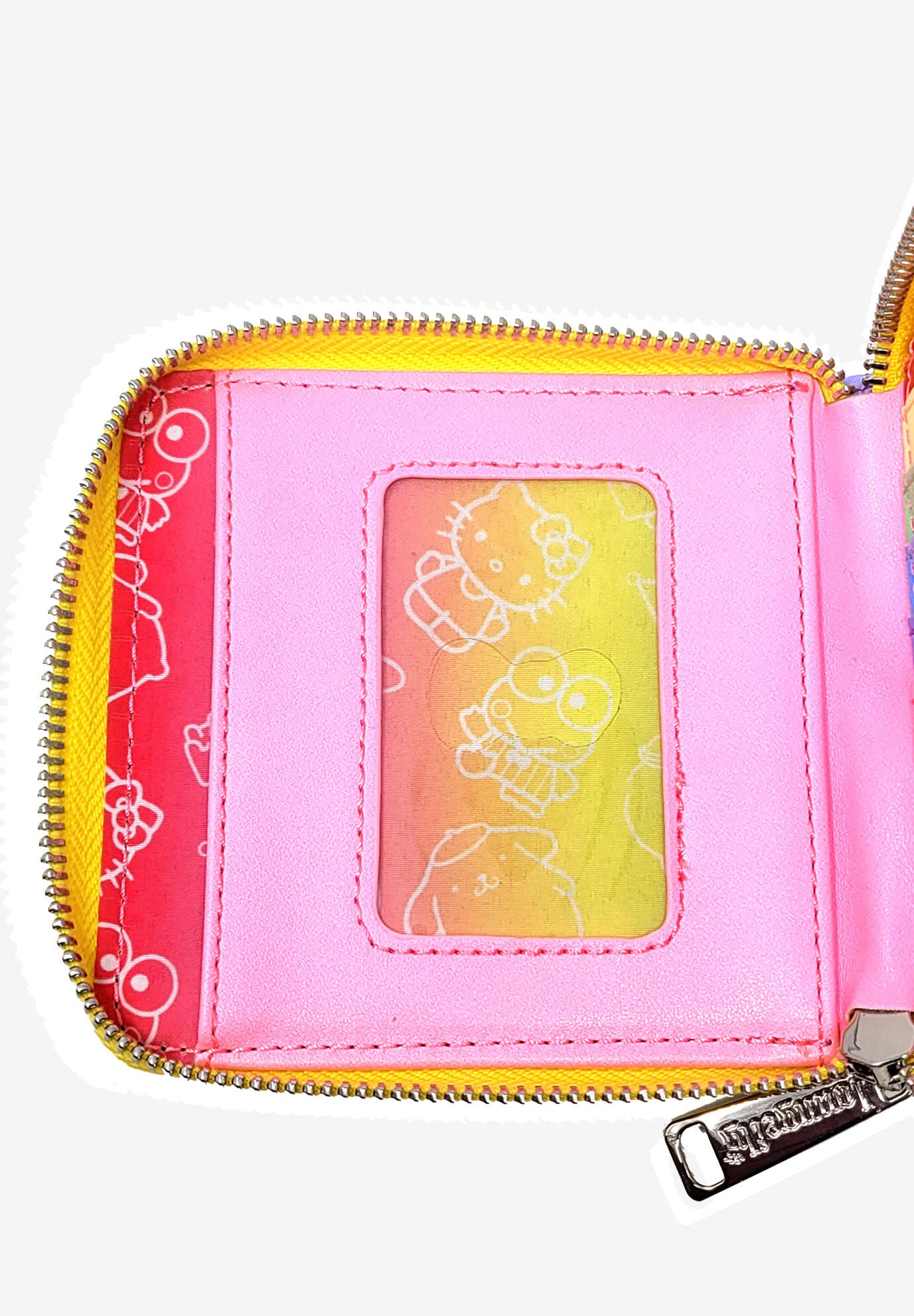 Loungefly X Sanrio Zip Around Wallet Hello Kitty Keropi Tuxedo Sam, , alternate image number 3