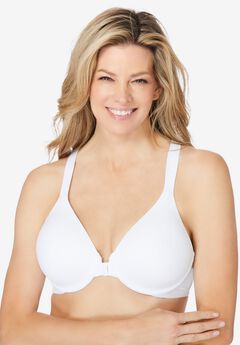 Brigitte Racerback Front-Close Seamless Underwire Bra