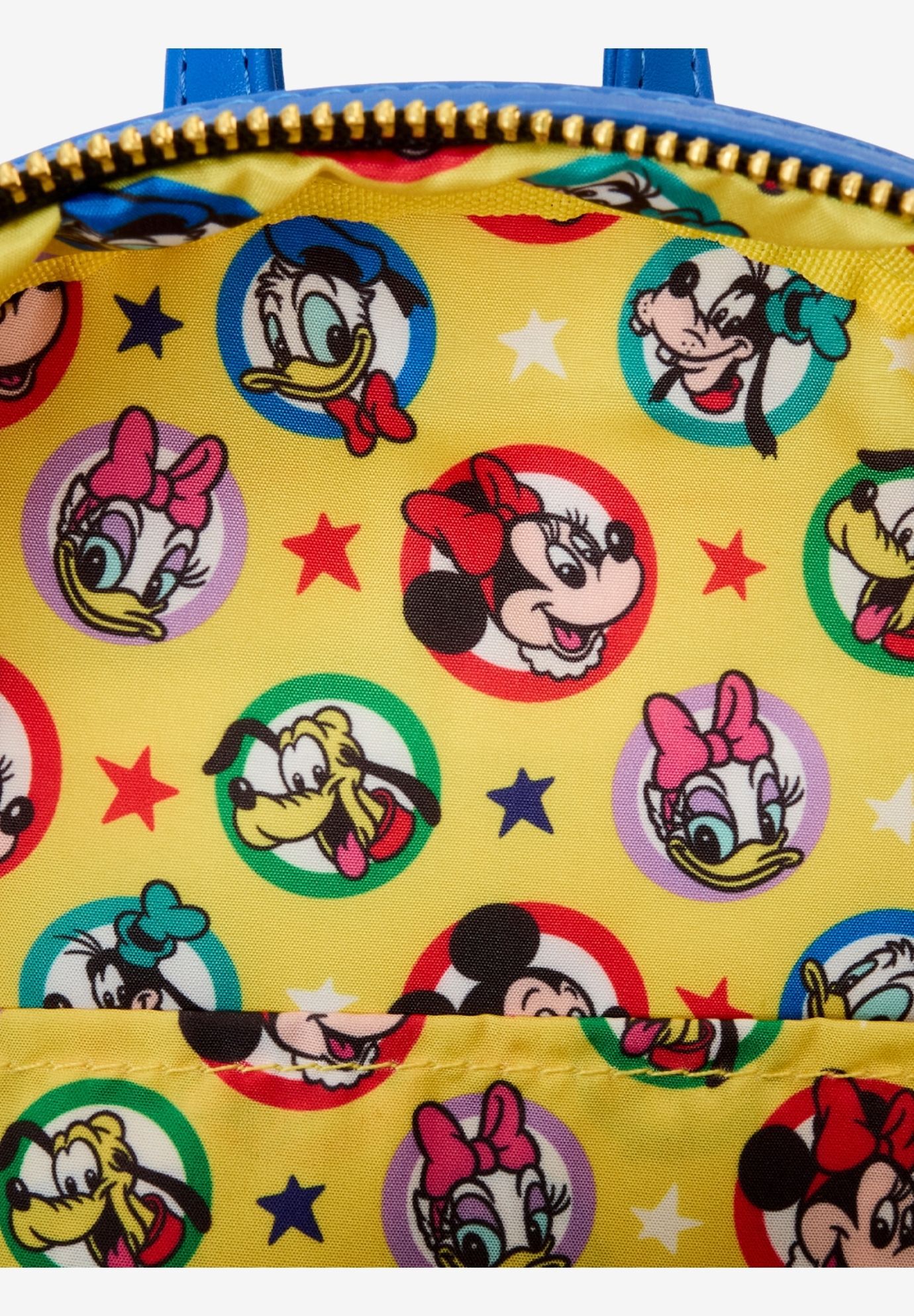 Loungefly x Disney Mickey And Friends Classic Mini Backpack, BLACK, alternate image number 2