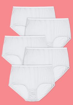 Plus Size White Underwear