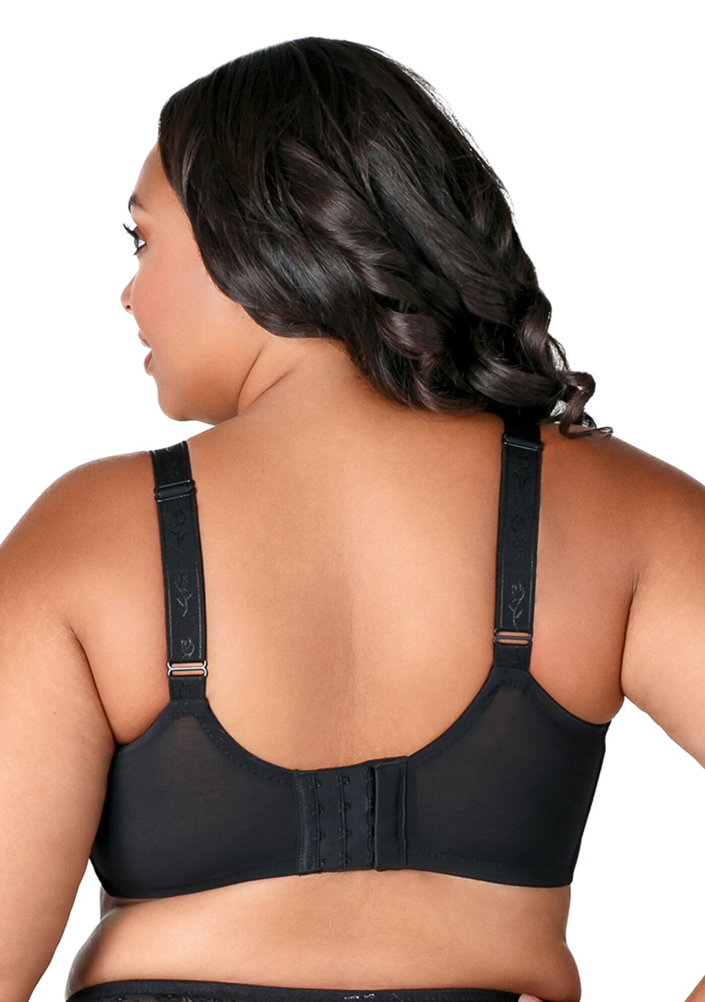 Lacey Curves Underwire Bra 2311, BLACK, on-hover image number 1