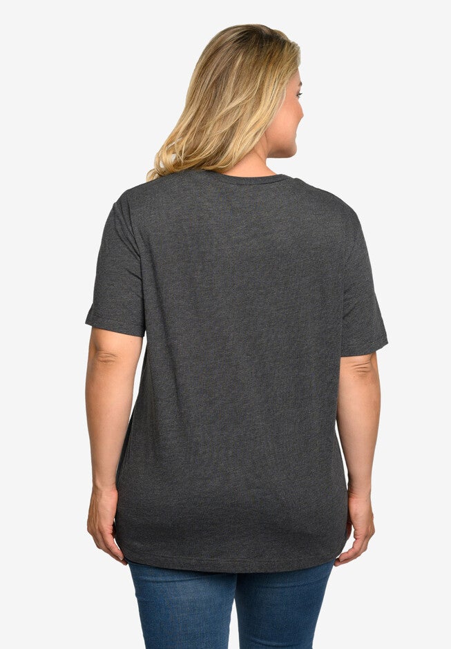 Mickey Mouse & Friends Sunset T-Shirt Charcoal, , alternate image number 3