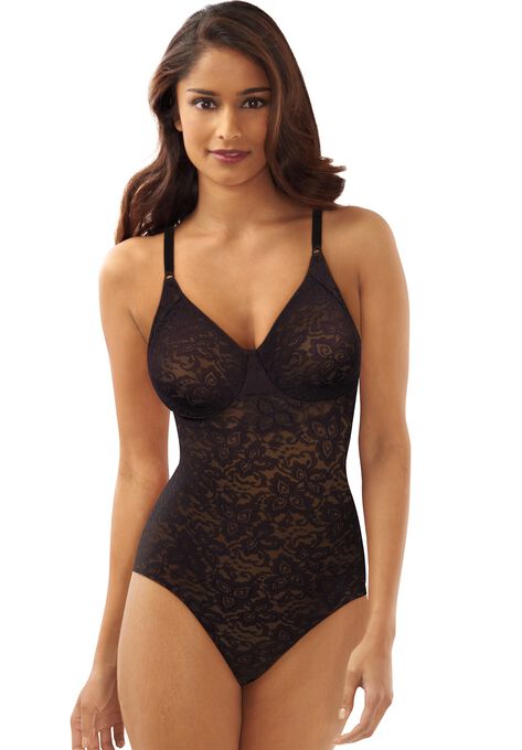 Lace'N Smooth® Body Briefer , BLACK, hi-res image number null