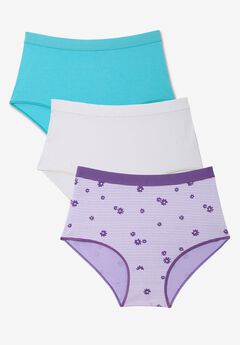 Cotton/Spandex Panty 3-Pack