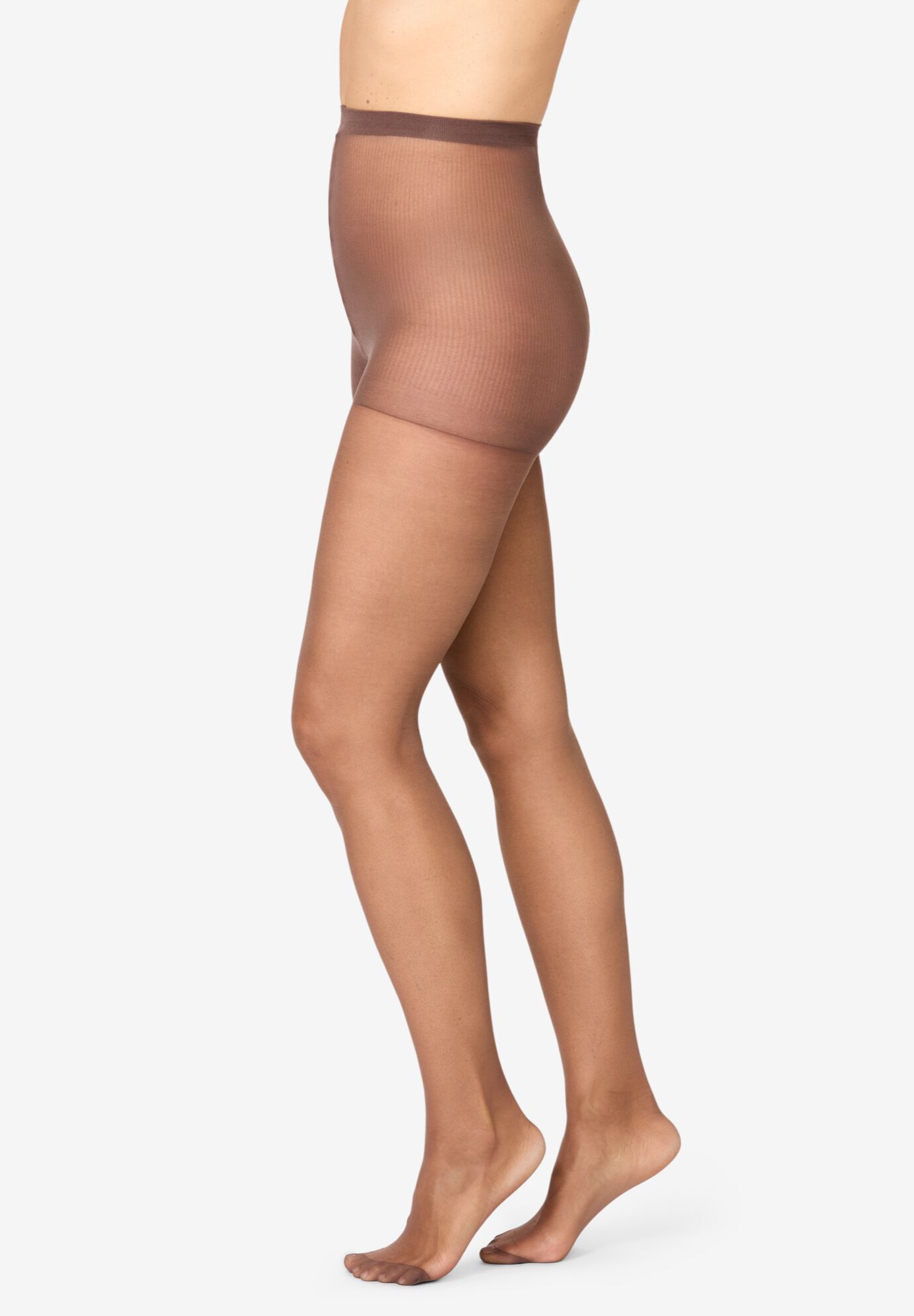 Daysheer Pantyhose - Sheer, Breathable Hosiery, Coffee | Catherines