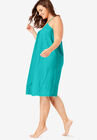 Breezy Eyelet Short Nightgown , , alternate image number null