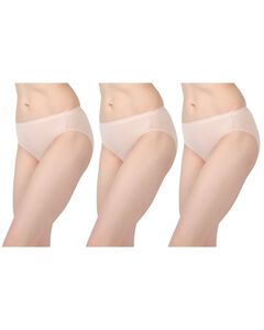 Combed Cotton Basic Hipster Panties 3 Pack