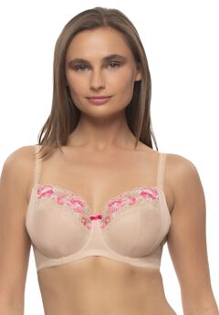 Fleurs Embroidered Unlined Bra