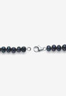 Silver Necklace, Bracelet and Earring Set, Cultured Freshwater Pearls, , on-hover image number null