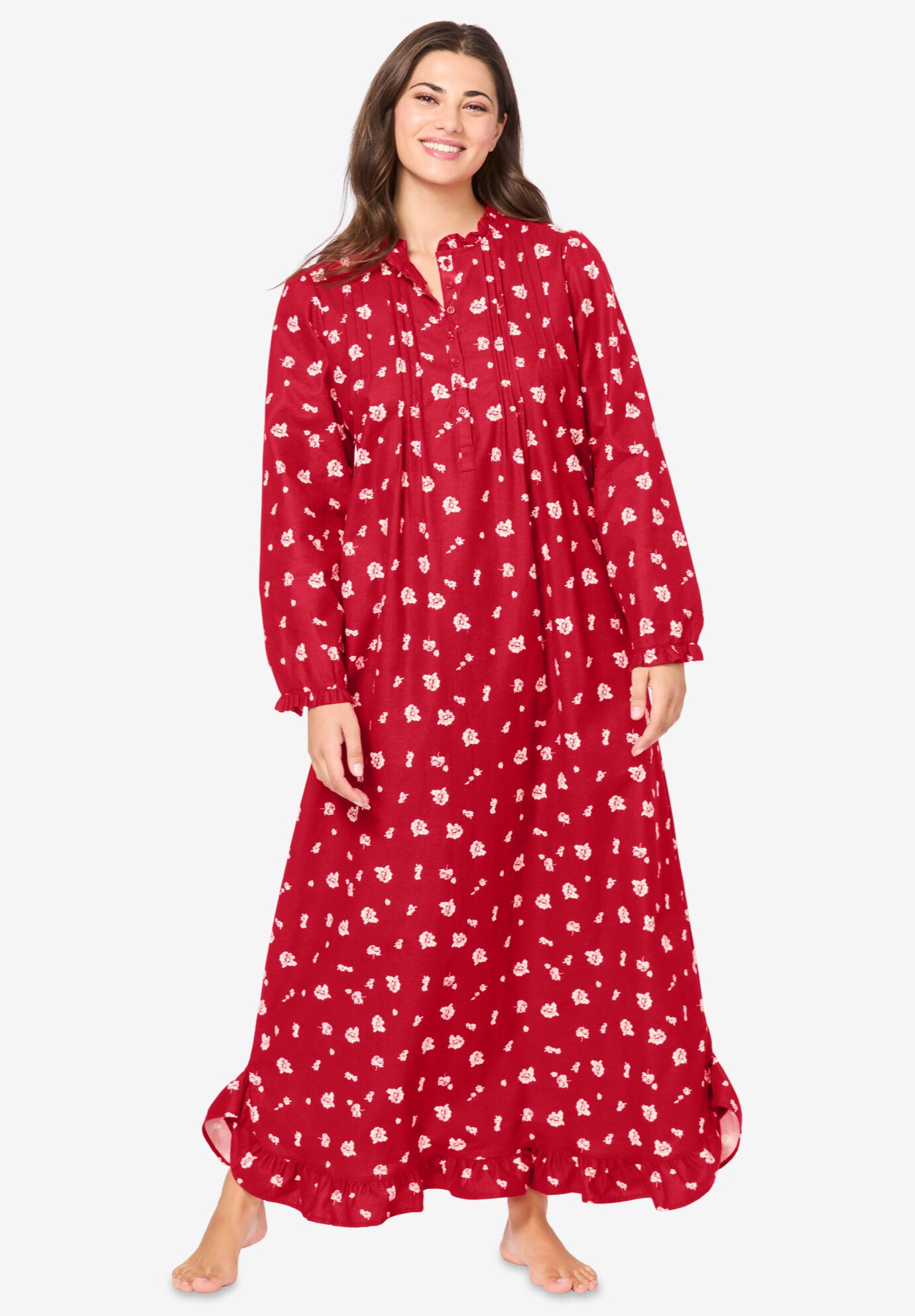 Long Flannel Nightgown Catherines