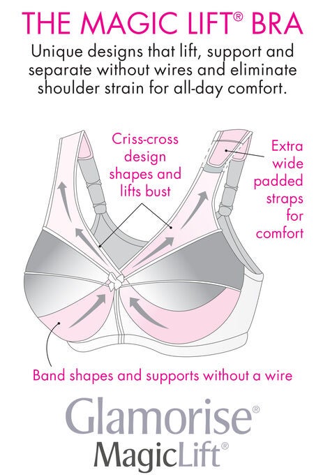 Magic Lift® Support Wireless Bra 1000, , alternate image number null