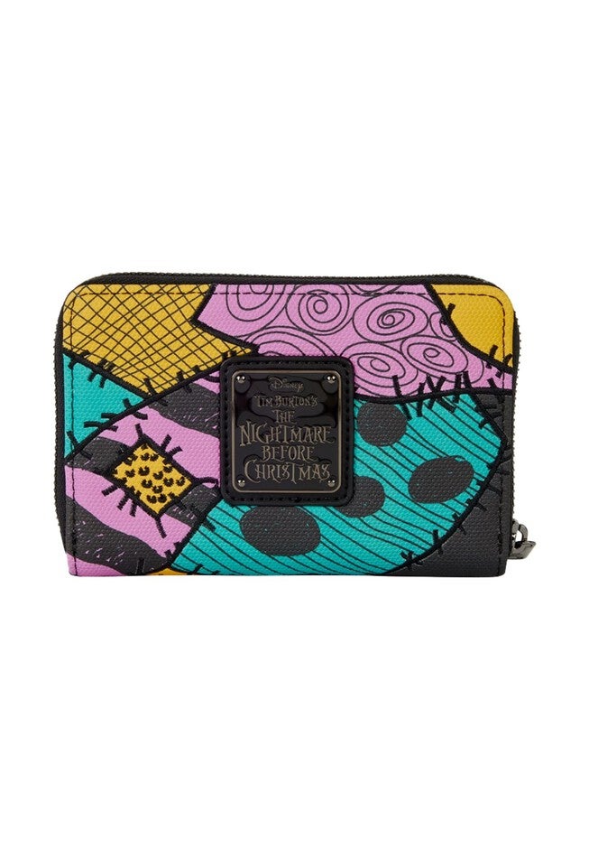 Loungefly x The Nightmare Before Christmas Sally Cosplay Zip Around Wallet, BLACK, hi-res image number 0