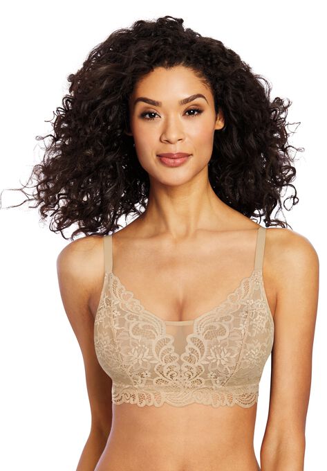 Lace Desire Wirefree Bra , LATTE, hi-res image number null